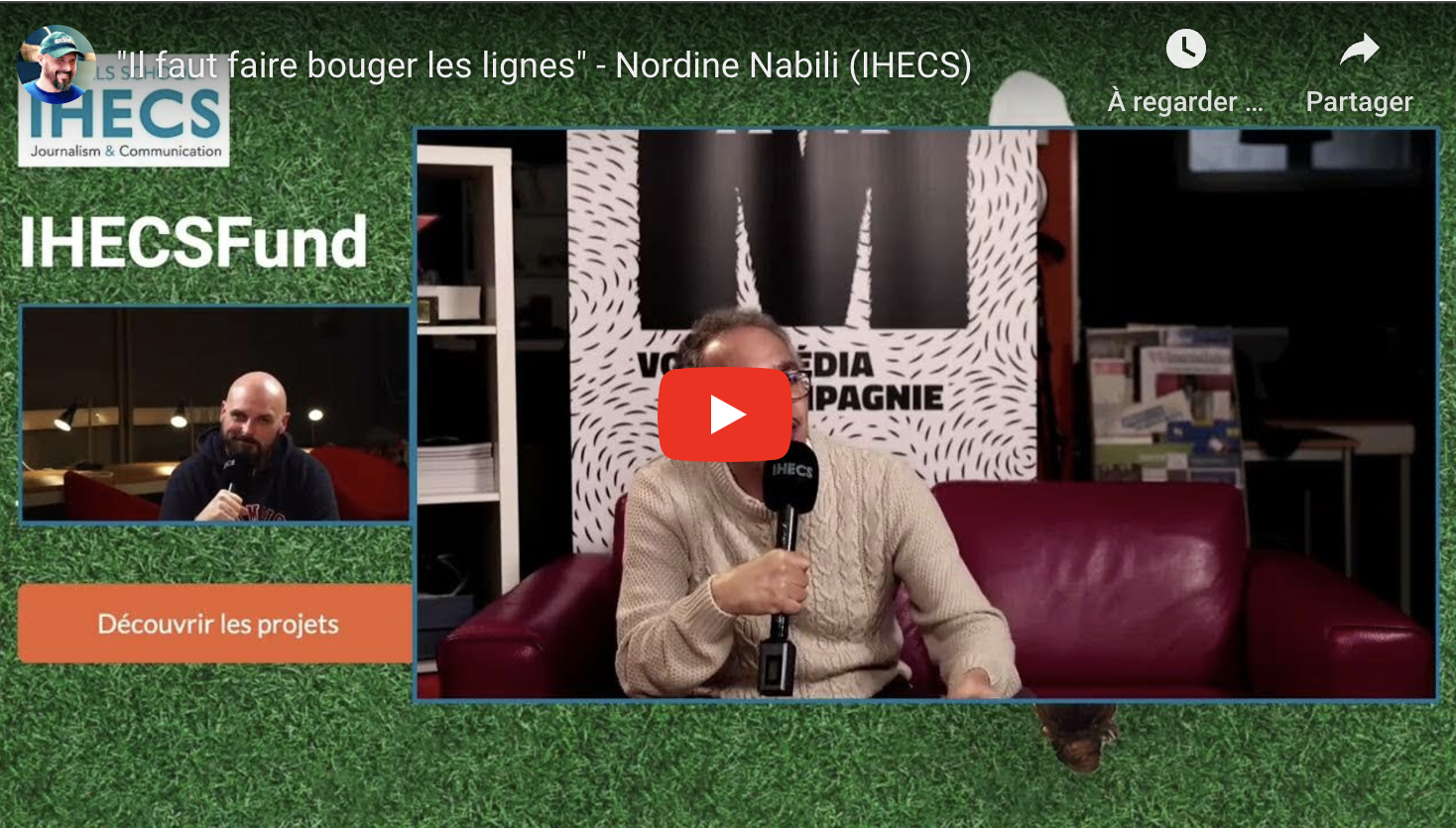 Mastercamps Journalisme Entrepreneurial IHECS Saison 12 (2022)