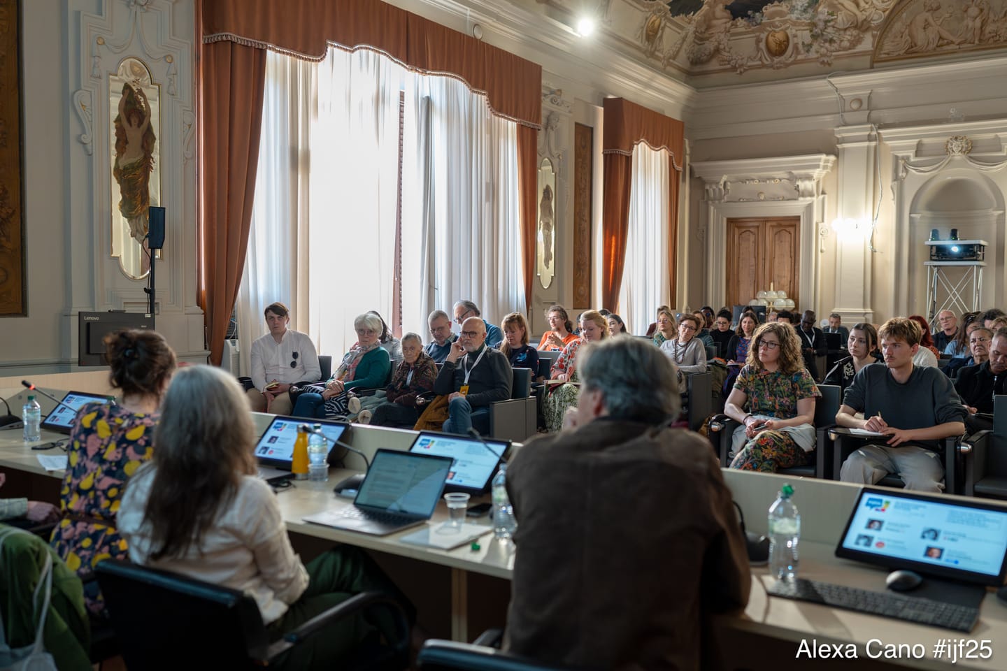 Au Festival International du Journalisme, on a oublié de parler du climat